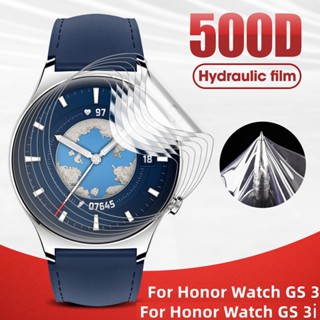 ฟิล์มกันรอยหน้าจอ สําหรับ Honor Watch GS 3 GS3 GS 3i สมาร์ทวอทช์ ฟิล์มกันรอย นาฬิกา TPU นิ่ม