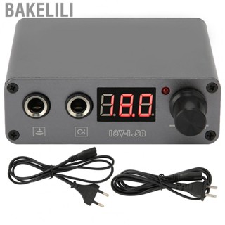 Bakelili Tattoo Power Supply Silver Gray USB  Digital Display Tattoo Power