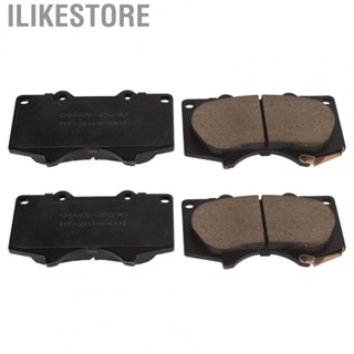 Ilikestore Brake Pads Set  Stable Low Noise Wear Resistant Disc Brake Pad Consistent Braking Shockproof  for Car