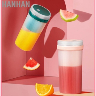 Hanhan Portable Blender Juicing Cup USB Mini Juicing Cup Home Electric Blender Juicer Cup