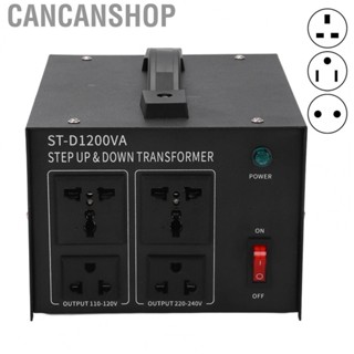 Cancanshop Voltage Transformer  Durable Input Adjustable Power Boost Converter for Machine