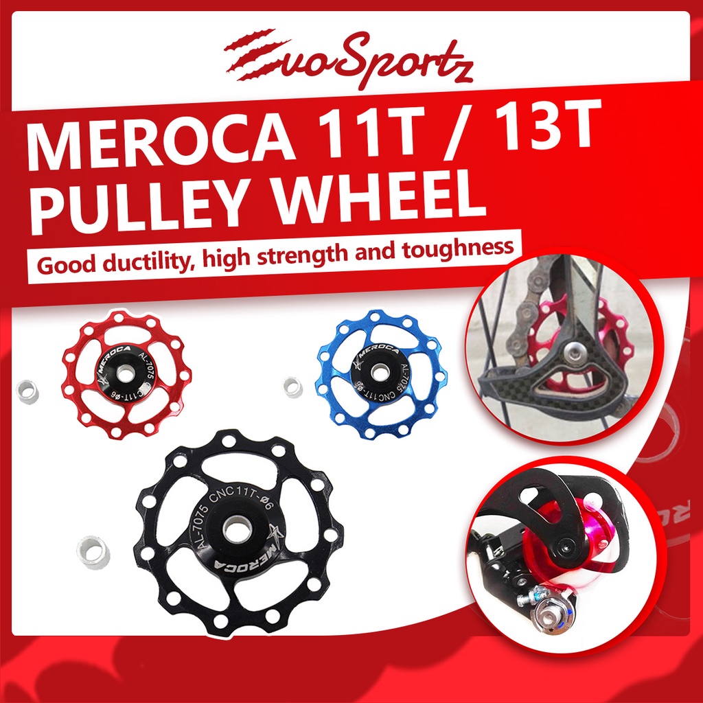 Meroca Pulley Wheel ตีนผีจักรยาน Jockey Wheel