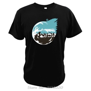 เสื้อยืด พิมพ์ลาย Final Fantasy Vii The 4 Heroes Of Light Cloud Tifa สําหรับผู้ชาย