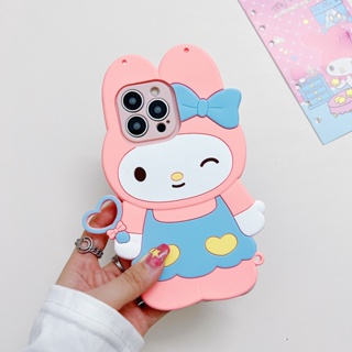 เคสโทรศัพท์มือถือ ยางซิลิโคนนิ่ม ลายการ์ตูน Meredith น่ารัก พร้อมสายคล้อง สําหรับ Samsung A02S A03S A10 A11 A22 A34 A41 A01 A02 A03 CORE M22 M23 M33 M53 M32 M42 M52 M62 M10S M40S M80S F62