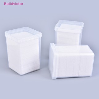 Buildvictor สําลีเช็ดทําความสะอาดเล็บ 200 ชิ้น ต่อกล่อง