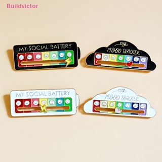 Buildvictor My Social Mood เข็มกลัด รูปตัวตลก เคลือบอีนาเมล ของขวัญ