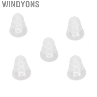 Windyons 5X Replacement  Ear Tips Earplug Silicone Hearing Aids Earplugs FER