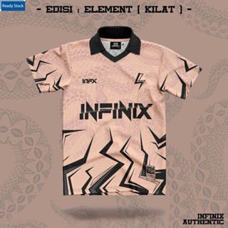 【พร้อมส่ง】เสื้อกีฬาแขนสั้น ลายทีม EDISI ELEMENT สไตล์เรโทร (KILAT)