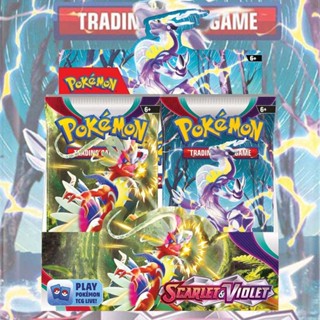 360pcs Pokemon Card Scarlet and Violet English Shining Pokémon Card Booster Game Pack Pokemon Tcg Trading Cards Collection New Version