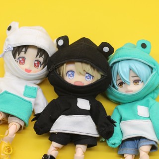 Ob11 เสื้อกันหนาวมีฮู้ด ลาย Nendoroid GSC YMY obitsu11 1/12 BJD BODY9 DDF ufdol