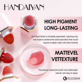 Handaiyan Liquid Blush Fat Water European And American Air Cushion Blush Liquid High Light Repair Capacity Sun Red Liquid White 【elle20181_th】