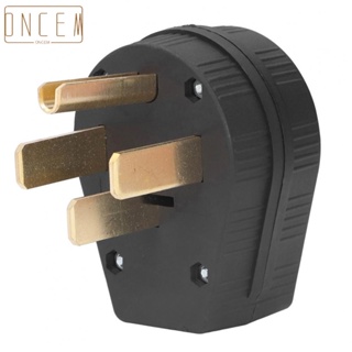 【ONCEMOREAGAIN】Generator Plug RV 125/250V Resistant Straight Wear 14-50P Applications