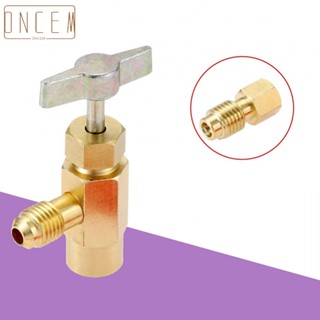 【ONCEMOREAGAIN】1/2" Adapter Air Conditioning CAN TAPHose Adapter Faucet Valve HVAC Hoses