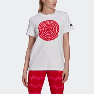 Marimekko เสื้อยืดแขนสั้น ทรงหลวม สไตล์สปอร์ต แฟชั่นฤดูร้อน สําหรับผู้หญิง GT8821 GT8823