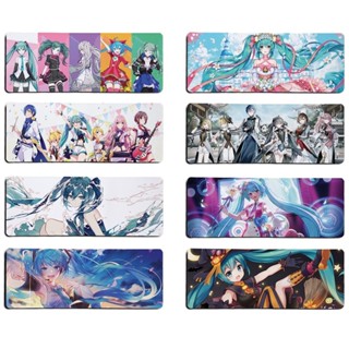 แผ่นรองเมาส์เล่นเกม Miku Hatsune 004 ขนาด 800 มม. X 300 มม.