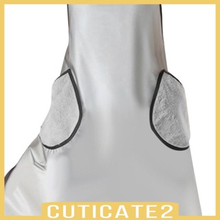 [Cuticate2] ผ้ากันเปื้อนทําอาหาร พร้อมกระเป๋าผ้าเช็ดมือ ทนทาน สําหรับทําบาร์บีคิว