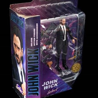 [พร้อมส่ง] Dst ฟิกเกอร์โมเดลภาพยนตร์ Fast Chase John Wick 23 ซม. AOEO