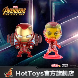 Hottoys HotToys 3 Iron Man MK50 Nano Cannon Edition/Holographic Video COSBABY ตุ๊กตาสะสม ของเล่นสําหรับเด็ก