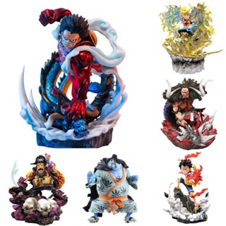 Spot all-in-one animation statue model GK Luffy action character black beard character Kai Dou statue collection toy Mark doll teaching statue