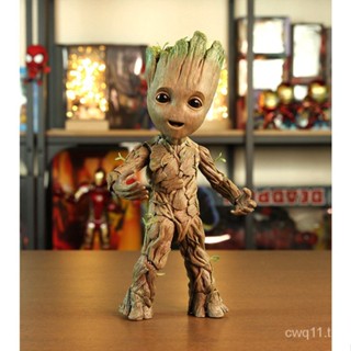 พร้อมส่ง โมเดลฟิกเกอร์ อนิเมะ Galaxy Guard LMS005 Groot Little Tree Man ข้อต่อขยับได้ จัดส่ง 24 ชั่วโมง