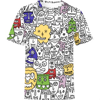 เสื้อยืด พิมพ์ลาย Pretty Dones Doodle