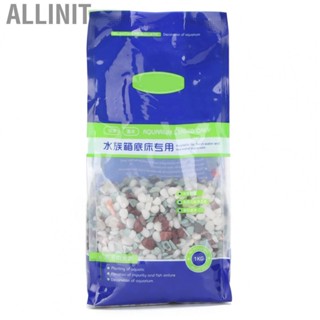 Allinit 3‑5mm Fish Tank Stone  Gravel Mixed Color Decor Rocks Set