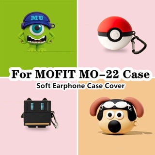 【Ĕĕ】เคสหูฟัง แบบนิ่ม ลายการ์ตูน สําหรับ MOFIT MO-22 MOFIT MO-22