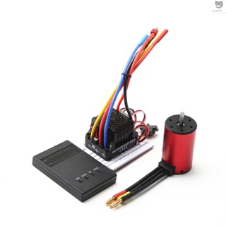 Ctoy S3660 มอเตอร์ไร้แปรงถ่าน 3300KV 80A ESC กันน้ํา แบบเปลี่ยน สําหรับรถบังคับ Traxxas WLtoys Tamiya 1/8/