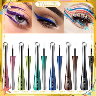 ✧Ready Stcok Julystar Colorful Liquid Eyeliner Pen Matte Smooth Quick Drying Non Smudging Waterproof Long Lasting Party Eye Makeup 6 Colors TALLER