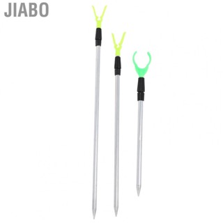 Jiabo fly fishing Fishing Rod Bracket Stretchable Aluminum Portable Fish Pole Ground Holder for Bank accessories