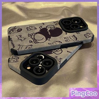 สำหรับ iPhone 11 Case สีเทาหนังวีเนียร์นักเรียนเคสขนนุ่มกันกระแทกเคสโทรศัพท์เรียบง่ายน่ารักไม่ตลกการ์ตูนเข้ากันได้กับ iPhone 14 Pro สูงสุด 13 Pro สูงสุด 12 Pro Max XR XS 7 8Plus