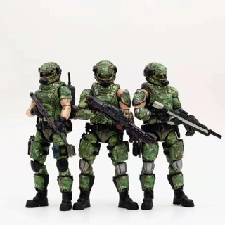 Dark Source โมเดลฟิกเกอร์ทหารรัสเซีย Trio Team Pudi Camouflage Version 1/18 12 ซม. RKX7