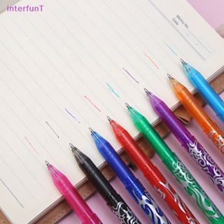 [InterfunT] ปากกาเจลลบได้ 0.5 มม. หลากสี สําหรับนักเรียน สํานักงาน โรงเรียน [ใหม่]