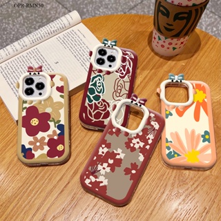 Realme Narzo 50 ออปโป้ สำหรับ Case Cartoon Flower เคส เคสโทรศัพท์ เคสมือถือ Full Back Cover Soft Silicone Cases Shockproof Casing Protective Shell