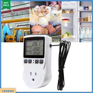 [CANAAN] เทอร์โมสตัทดิจิทัล หน้าจอ LCD ขนาดใหญ่ 16A 230V สําหรับแผ่นความร้อน