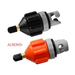 ALISOND1 อะแดปเตอร์วาล์วอากาศรถยนต์ ทนทาน สําหรับ SUP Board Paddle Board Rowing Boat Air Valve Conversion Head