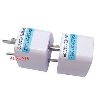 ALISOND1 ปลั๊กแปลงไฟฟ้า 10A 250V 800W 3 Pin ทนทาน สําหรับเดินทาง