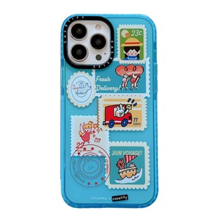 เคสโทรศัพท์มือถือ TPU แบบนิ่ม ลายแสตมป์ กันกระแทก สําหรับ Samsung Galaxy S23 Ultra S22 Plus S21 FE S20 Note20 Ultra