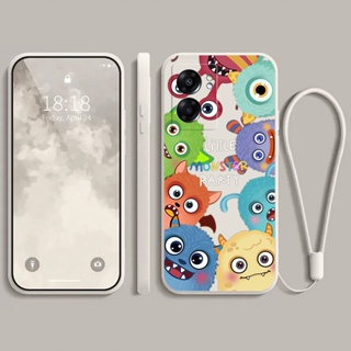 เคส OPPO A77 5G เคสโทรศัพท์มือถือแบบนิ่ม ลายมอนสเตอร์น่ารัก สําหรับ