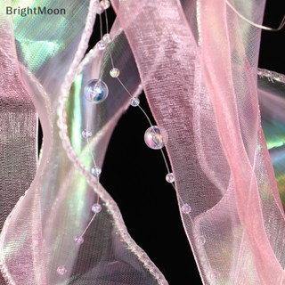 Brightmoon โคมไฟแมงกะพรุน ดอกไม้ แบบพกพา 1 ชิ้น สําหรับตกแต่งบ้าน ห้องนอน