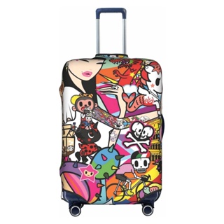 Tokidoki ผ้าคลุมกระเป๋าเดินทาง ป้องกันรอยขีดข่วน ล้างทําความสะอาดได้ สําหรับกระเป๋าเดินทาง 18-32 นิ้ว