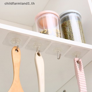 [childfarmland1] ตะขอแขวนผนัง กันน้ํามัน ใช้ซ้ําได้ 10 ชิ้น [TH]