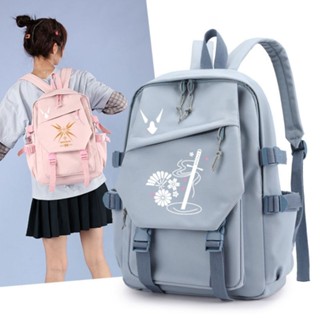 Honkai Impact 3rd peripheral school bag school game shoulder bag custom Yaezakura Kiana Two-Dimensional anime backpack กระเป๋าเป้สะพายหลัง ลายการ์ตูนอนิเมะ