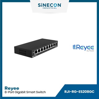 Ruijie รูเจีย รุ่น RG-ES208GC สวิตซ์ Reyee RG-ES208GC 8-Port Gigabit Cloud Mananged Non-PoE Switch