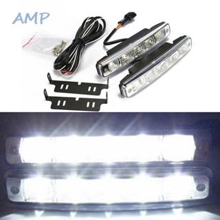⚡READYSTOCK⚡Day Light 2*5W 6500K Pure White Light Waterproof 12V DC Auto Accessories