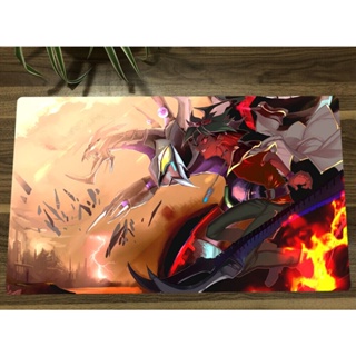 Yu-gi-oh! Arc-v Playmat Sakaki Yuya TCG CCG แผ่นรองเมาส์ ลายการ์ตูนอนิเมะ สําหรับเล่นเกม