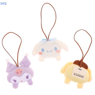 SANRIO [IHS] น่ารัก ซานริโอ้ ชื่อ สติกเกอร์ จี้ Cinnamoroll Melody Kulomi ตุ๊กตายัดไส้ ป้องกันการสูญหาย ป้ายชื่อ พวงกุญแจ ตกแต่งกระเป๋า