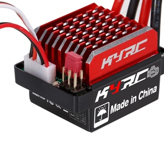 (fygath) รีโมตควบคุมความเร็วไฟฟ้า 60A ESC 6V 2A BEC แบบเปลี่ยน สําหรับรถบังคับ 1/10 Trx-4 Trx-6 D90 HSP Redcat RC 4WD Axial SCX10 HPI DIY