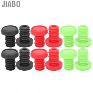 Jiabo Screw Bike Bar Ends Plug  35x31.5mm/1.4x1.3in Widened Surface Light Weight for Bicycle Handlebar Diameter About 22.2mm/0.9in