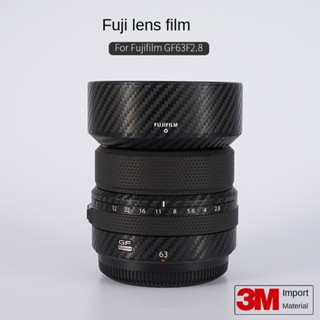 สติกเกอร์ฟิล์มไทเทเนียม ป้องกันเลนส์กล้อง 3M สําหรับ Fuji GF63 F2.8 fujifilm 63